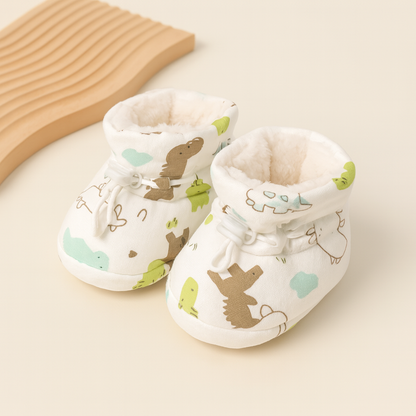 Lilla Ulltassen - Varma päls-babystövlar