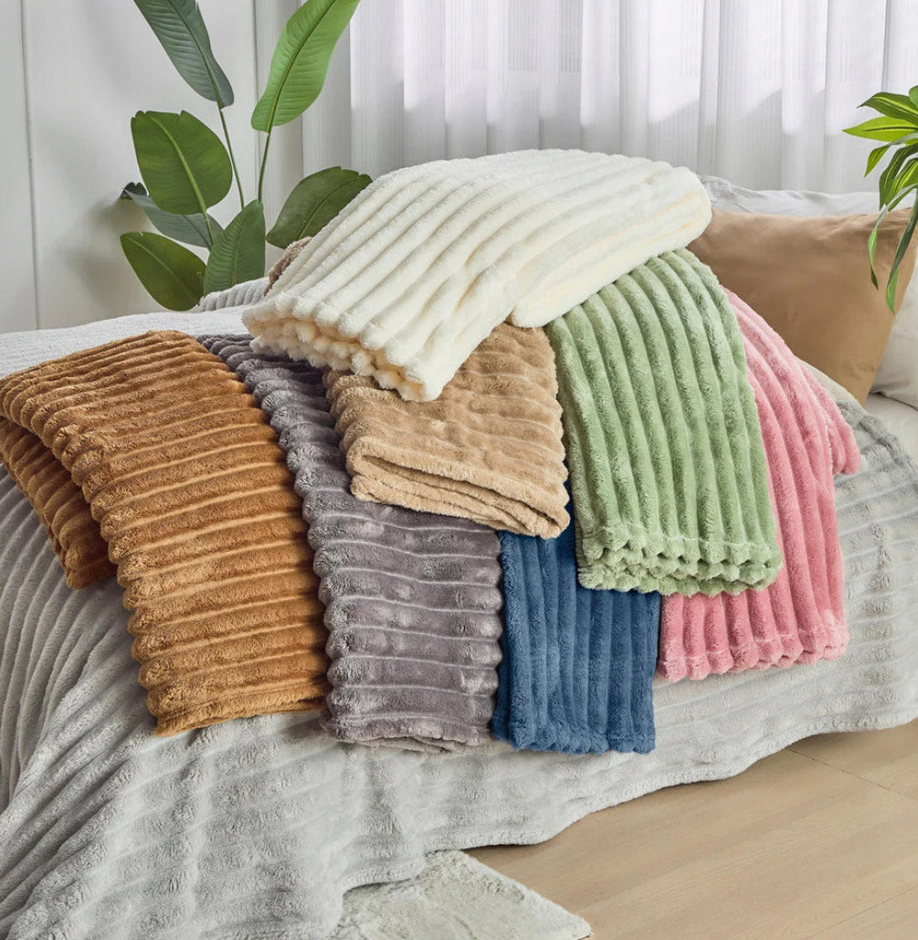 Nordisk filt - Supermjuk Fleecepläd