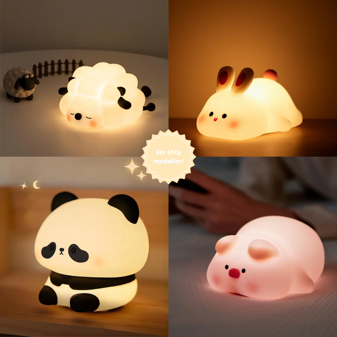 LightPals™ - Djurformade LED-nattlampor